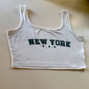 SHEIN TANK TOP (WHITE)